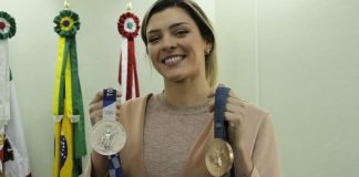 Rosamaria vôlei nova trento bronze Paris 2024