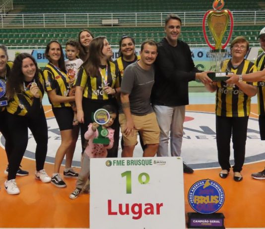 São Pedro Brusque Jogos Comunitários campeão