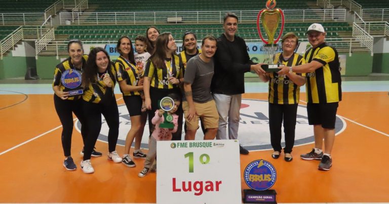 São Pedro Brusque Jogos Comunitários campeão