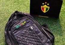 mochila oficial do Bruscão