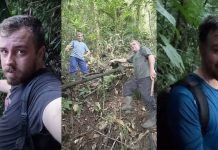 Para o especial Memórias de Guabiruba, o repórter Otávio Timm, o cinegrafista Tiago Schumacher e os moradores de Guabiruba, Eliseu e Marino Boos, embarcaram em uma aventura para chegar até o local em que caiu um avião em Guabiruba