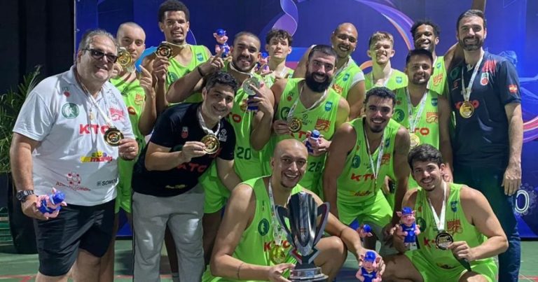 Brusque Basquete Jasc campeão