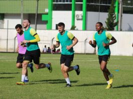 Brusque treino pré-temporada