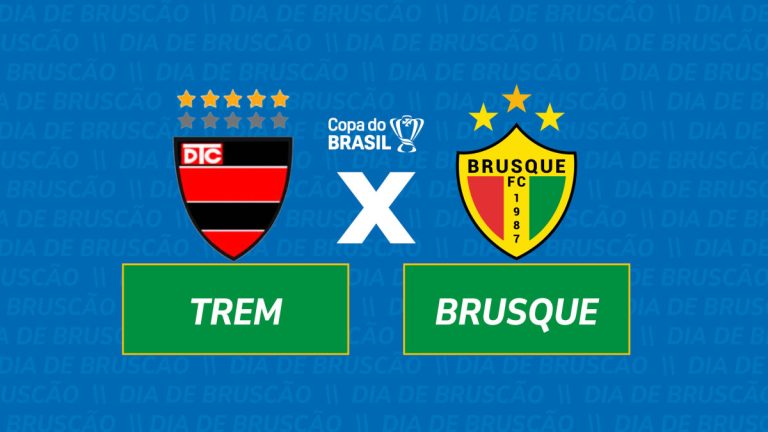 Trem x Brusque Copa do Brasil 2025 tempo real ao vivo