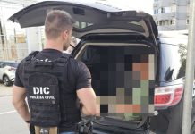 Brusque Polícia Civil pizza alex preso