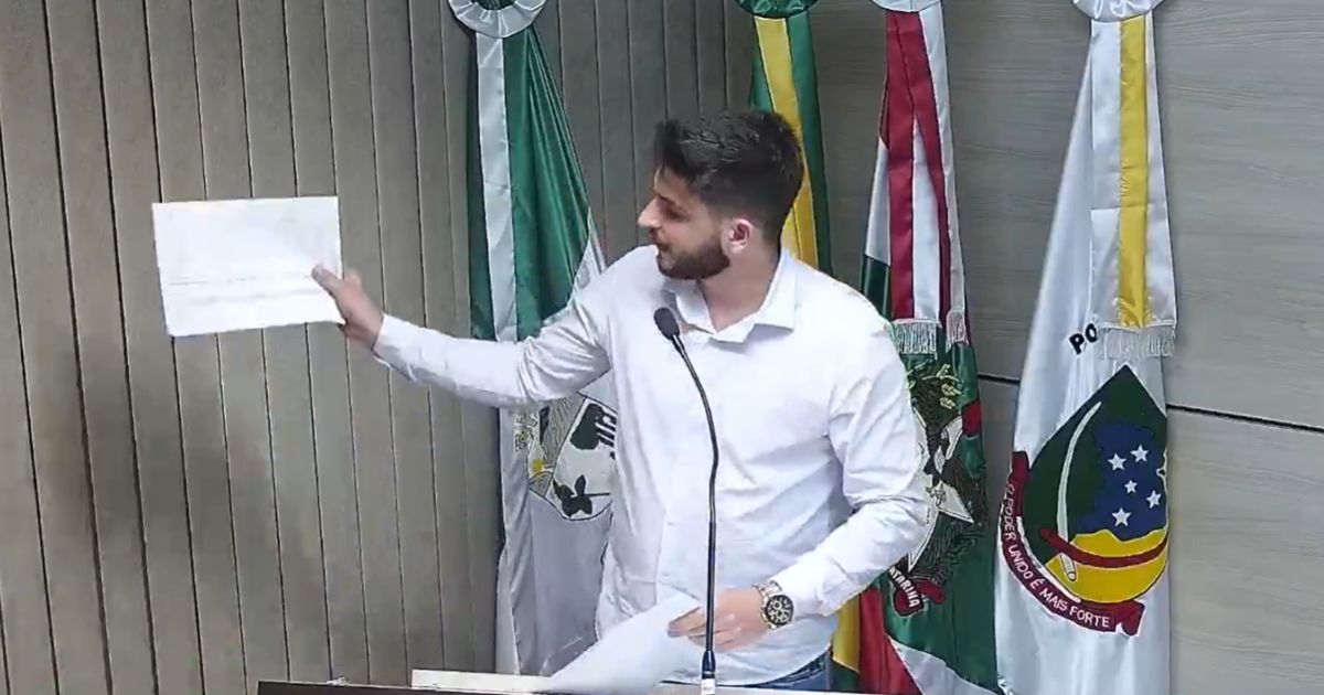 Vereador aponta aumento de gastos com pessoal em início de novo governo em Botuverá