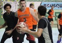Basquete jogos comunitários brusque