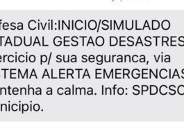 Simulado de Desastres