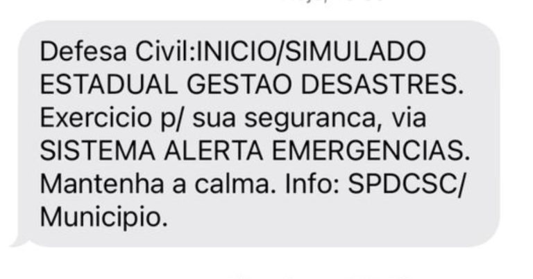 Simulado de Desastres