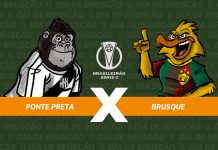 Ponte Preta x Brusque Série C Brasileirão tempo real minuto a minuto lance a lance ao vivo