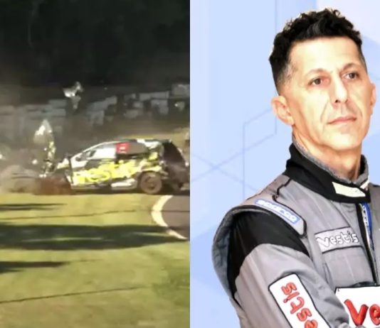 VÍDEO – Piloto do Vale do Itajaí sofre grave acidente em corrida no Paraná