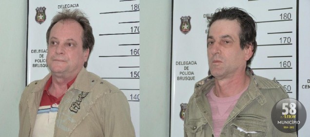 Claudio Dorval da Silva, 53 anos, e José Carlos da Silva, 51 anos, foram presos sob as acusações de manterem uma casa de prostituição e de rufianismo