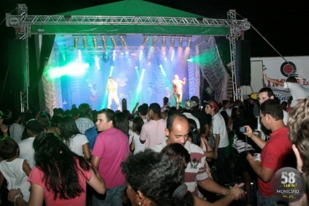 Festa foi realizada no pátio do Pavilhão da Fenarreco