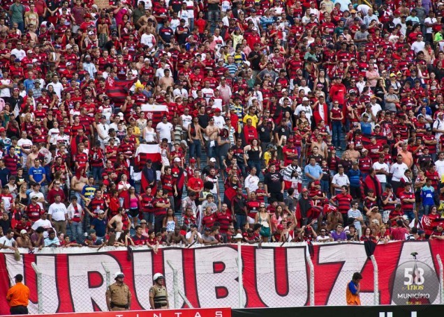 Flamengo se mantém soberano quando o assunto é número de torcida