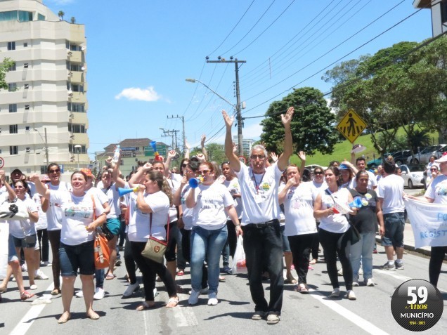 Em outubro do ano passado, servidores da saúde de Brusque paralisaram as atividades por três dias para reivindicar, entre outras coisas, melhorias na gratificação do Pmaq