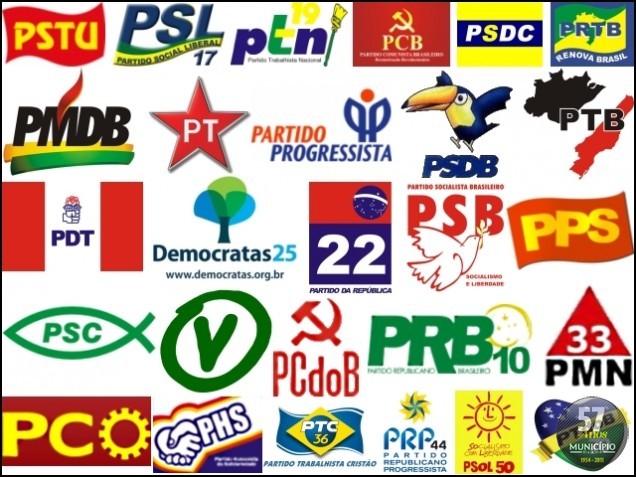 Partidos poltícos brasileiros